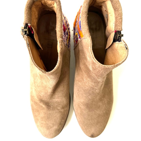 Anthropologie Howsty Boho Ankle Boots - Picture 4 of 5